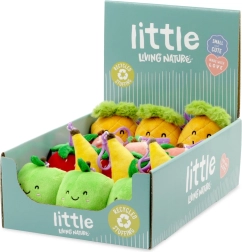 Plīša atslēgu piekariņš mini auglis 10 cm
