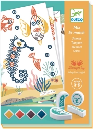 Stamp Set Surprising Animals Djeco