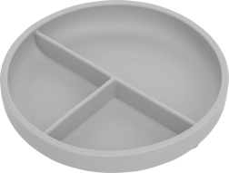 Silicone Plate Grey