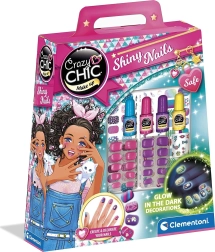 Crazy Chic tumsā spīdoši nagi no CLEMENTONI