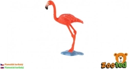 Plastmasas figurīna Karību flamingo 9 cm