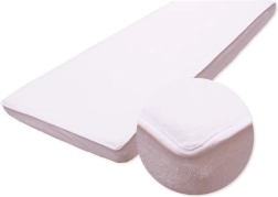Ūdensnecaurlaidīgs frotē palags bērnu gultiņai 120 × 60 New Baby
