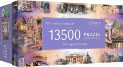 PUZZLE 13 500 gab. Pilsētas virs mākoņiem