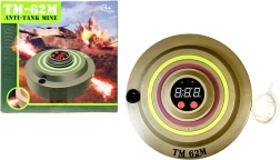 Military interactive toy – land mine with smoke effect - 1 piece
