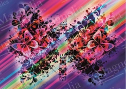 PUZLE tauriņi 1000 gabalu MAGNOLIA