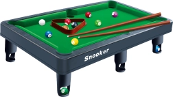 Galda biljarda komplekts 45 × 25 cm ar 2 kiju