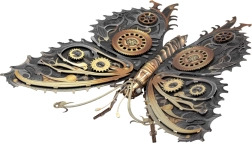 3D metāla puzle steampunk taurenis METAL EARTH
