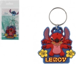 gumijas atslēgu piekariņš Lilo & Stitch sarkans 9 cm