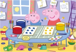 Peppa Pig puzle “Mākslinieks” (24 detaļas)