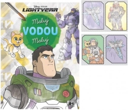 Krāsojamā grāmata Krāso ar ūdeni Raķetāks