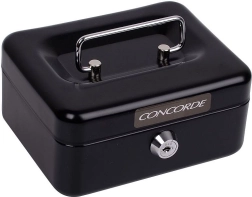 CONCORDE 11 metal cash box black