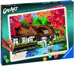 Creart premium: dzirnavas – krāsošana pēc numuriem