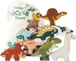Le Toy Van saliekamais tornis dinosauri