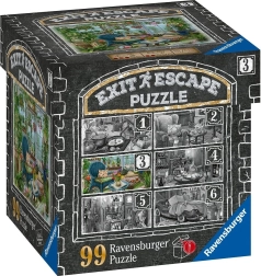 Ravensburger izbēgšanas puzle Spoku mītne: Ziemas dārzā 99 gabali