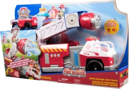 Ķepu patruļas ugunsdzēsēju auto Deluxe Fire Rescue