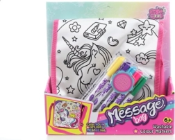 Krāsojama somiņa ar vienradža motīvu