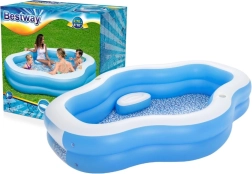 Piepūšamais ģimenes baseins ar lodziņu un sēdvietām BESTWAY 270 × 198 × 51 cm
