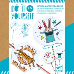 DJeco DIY taumatrops Cirkusā