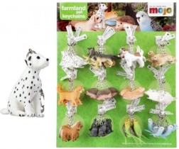Animal keychain with metal carabiner (5–8 cm) - 1 piece