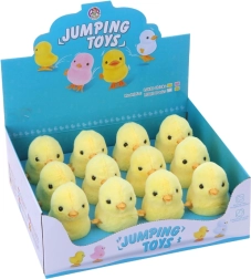 Uzvelkams dzeltens cālītis