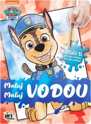Krāsošana ar ūdeni PAW PATROL – burvīgās krāsojamās lapas bērniem