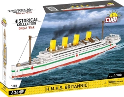 Konstruktors HMHS BRITANNIC 1:700 – 636 detaļas no COBI