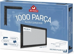 Rāmis puzlēm 68 × 48 cm melns