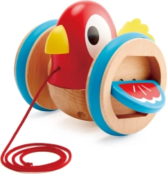 Wooden Pull-Along Bird Toy
