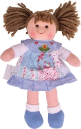 Auduma lelle Sarah no Bigjigs Toys 28 cm
