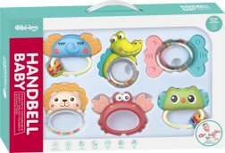 Chipolino set of rattles and teethers for children 6 pieces