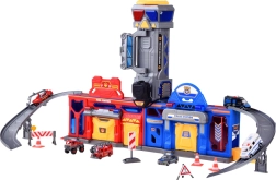 Mega Garage 2-in-1 Police and Fire Brigade with Elevator