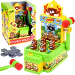 Prasmju spēle Sit kurmi ar gaismām un skaņām