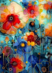 Enjoy Puzzle Her Wildflower Garden 1000 Pieces