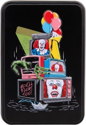Spēļu kārtis Pennywise skārda kastītē