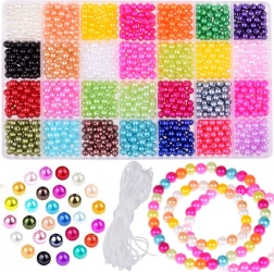 Pērlīšu komplekts draudzības rokassprādžu pagatavošanai