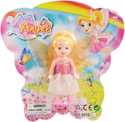 Leļļa ar piederumiem 10 cm