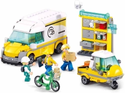 Sluban Metropolis piegādes dienests būvkomplekts