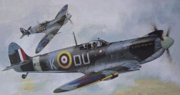 Lidmašīnas modelis Supermarine Spitfire Mk.Vb HI TECH 1:72