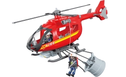 Ugunsdzēsēju helikopters ar efektiem 38 cm