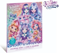 Nebulous Stars krāsojamā grāmata 22,5 × 28 cm