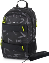 Student backpack with pencil case OXYBAG Oxy Sport Abstract, 24 l
