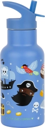 Stainless Steel Drinking Bottle with Pirate Design 350 ml