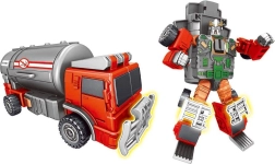 Automašīnas robots 5v1 Ugunsdzēsēji 24 cm