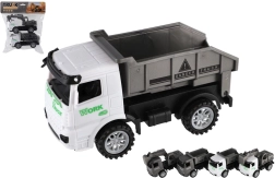 Būvniecības mašīnu komplekts ar inerces piedziņu