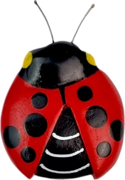 Koka magnēts mārīte 2Kids Toys