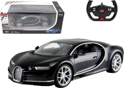 RC auto Bugatti Chiron 1:14 melns