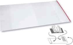 Universāls pašlīmējošs vāciņš grāmatām un burtnīcām 237 × 450 mm OXYBAG