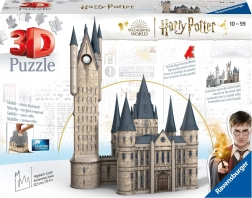 Ravensburger 3D puzle: Cūkkārpas pils tornis HARRY POTTER – 540 detaļas