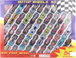 50 gab. metāla mašīniņu komplekts