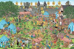 Mīklu festivāls Robina Huda stilā, 1500 gabaliņu, no Jana van Hāsterena